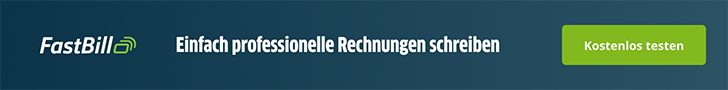 FastBill – einfach professionelle Rechnungen schreiben. Kostenlos testen.